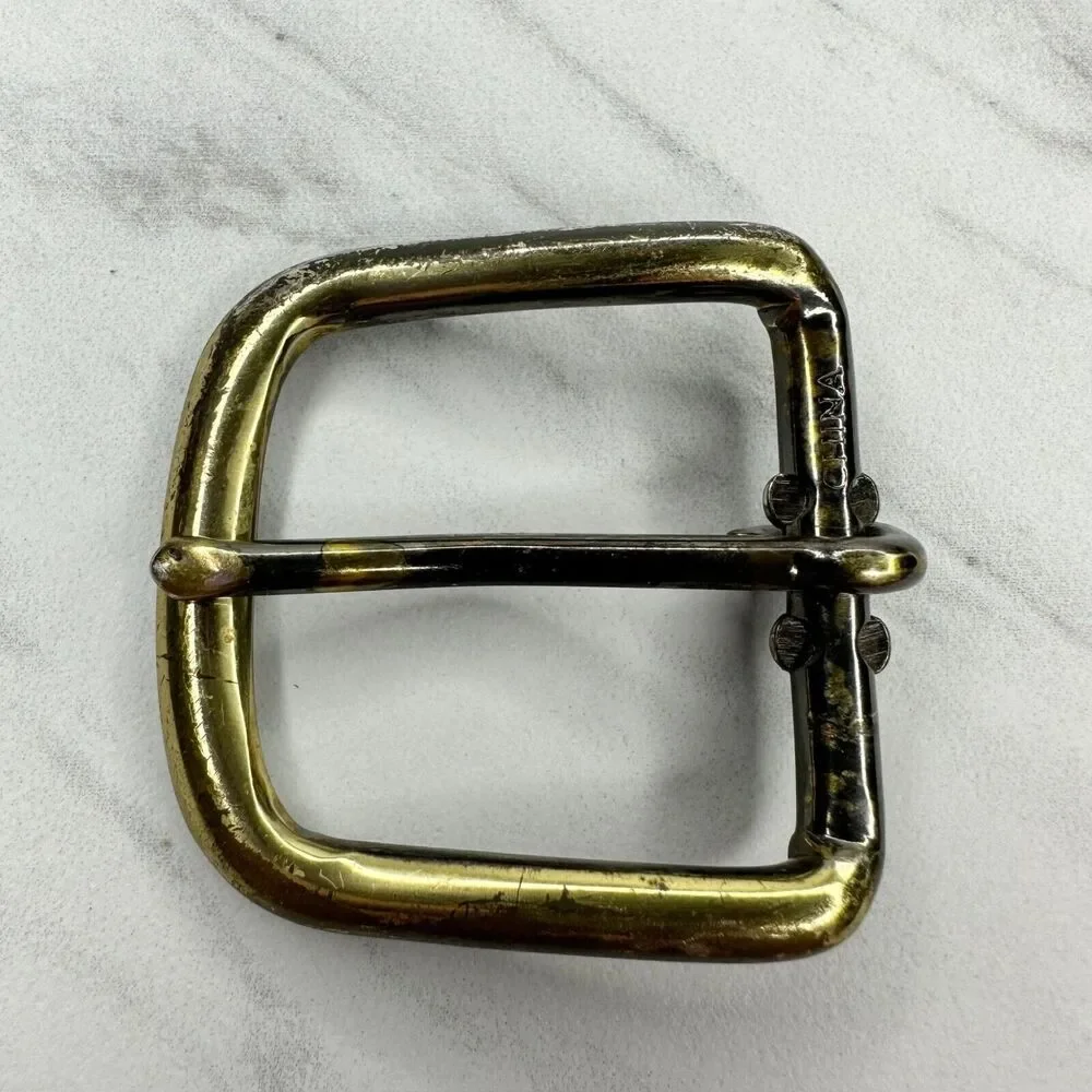 Rounded Simple Basic Belt Buckle - Picture 1 of 7